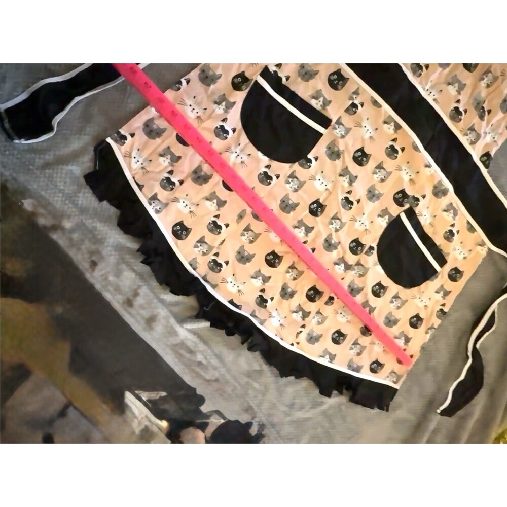 NWT Now Designs Betty Cats Meow Bib Apron - Picture 8 of 16